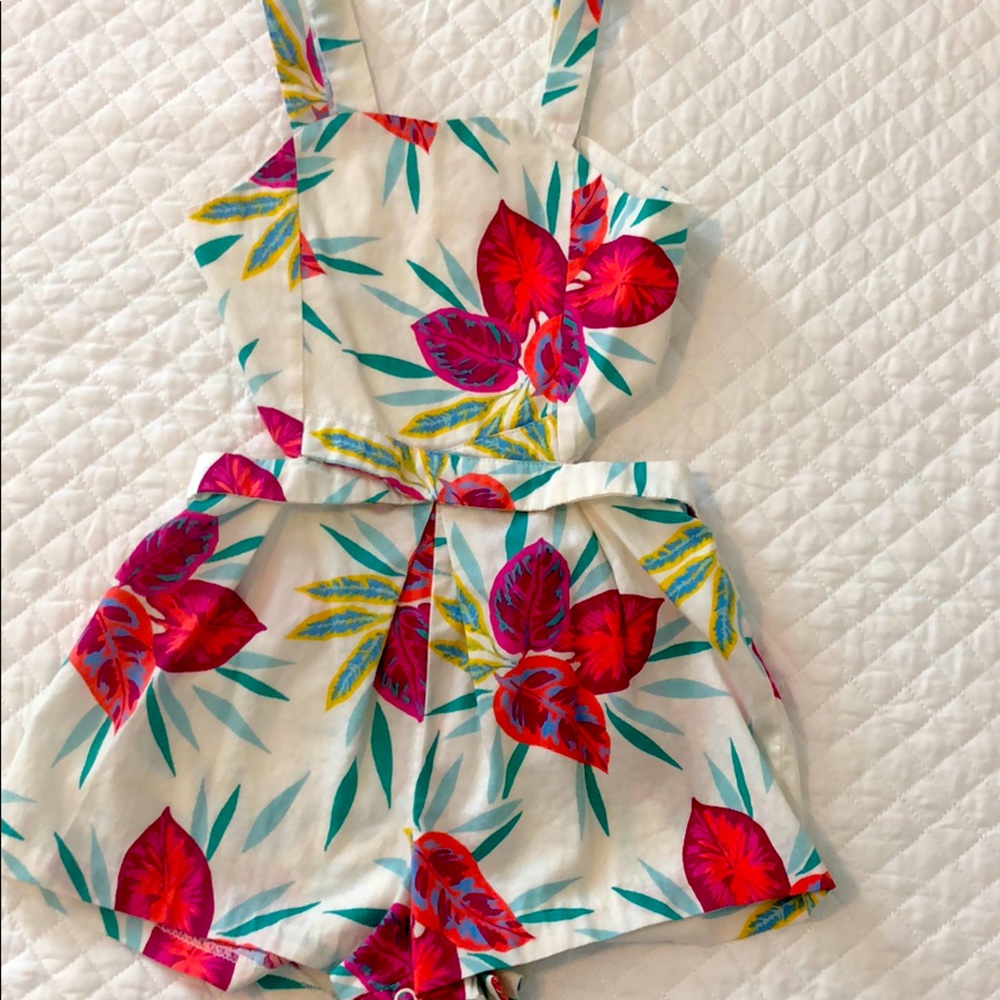 Summer print jumper